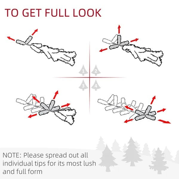 24 Christmas Front Door Wreath With Lights Flocked Christmas Wreath With Pine Cones And Berries For Windows Green