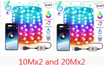 Christmas Tree Decoration Lights Custom LED String Lights