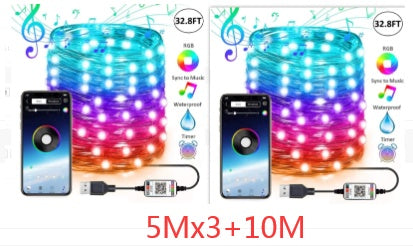 Christmas Tree Decoration Lights Custom LED String Lights